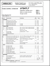 Click here to download AT847LTS25 Datasheet