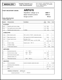 Click here to download ARF676 Datasheet