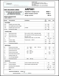 Click here to download ARF681 Datasheet