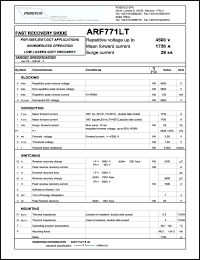 Click here to download ARF771LT Datasheet