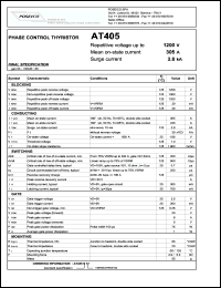 Click here to download AT405 Datasheet