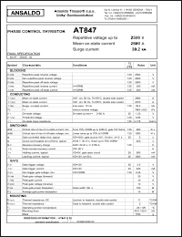 Click here to download AT847 Datasheet