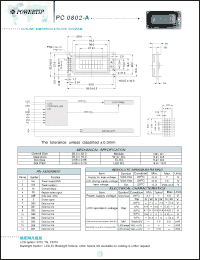 Click here to download PC0802-A Datasheet