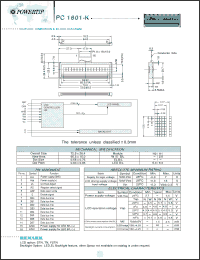 Click here to download PC1601-K Datasheet