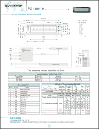 Click here to download PC1601-H Datasheet