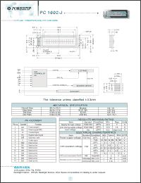 Click here to download PC1602-J Datasheet
