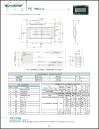 Click here to download PC1604 Datasheet