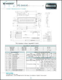 Click here to download PC2002-E Datasheet