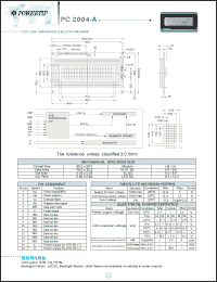 Click here to download PC2004-A Datasheet