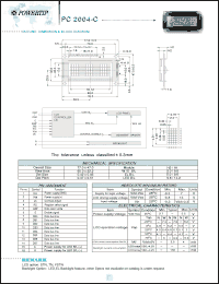 Click here to download PC2004-C Datasheet
