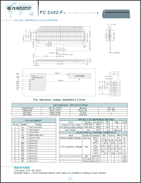 Click here to download PC2402-F Datasheet