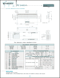Click here to download PC2402-H Datasheet