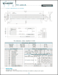 Click here to download PC4002-B Datasheet