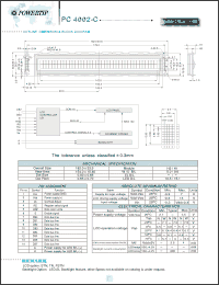 Click here to download PC4002-C Datasheet