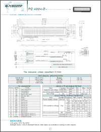 Click here to download PC4004-D Datasheet