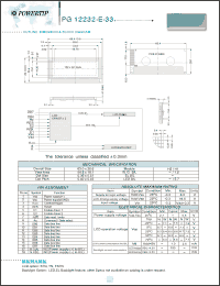 Click here to download PG12232-E-33 Datasheet
