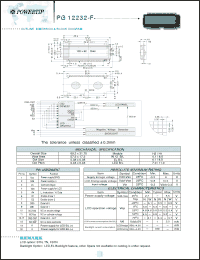 Click here to download PG12232-F Datasheet