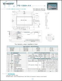 Click here to download PG12864-A/K Datasheet
