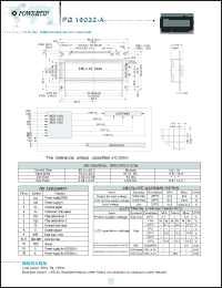 Click here to download PG16032-A Datasheet