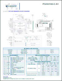 Click here to download PG240160-C-A1 Datasheet