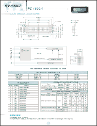 Click here to download PC1602-I Datasheet