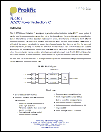 Click here to download PL-0301 Datasheet