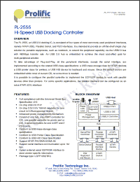 Click here to download PL-2555 Datasheet