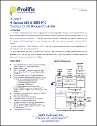 Click here to download PL-3507 Datasheet