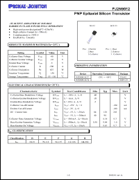 Click here to download PJ2N9012CX Datasheet