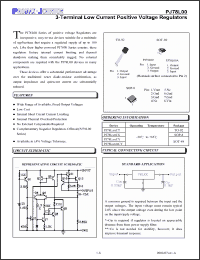 Click here to download PJ78L00 Datasheet