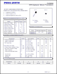 Click here to download PJE8050 Datasheet