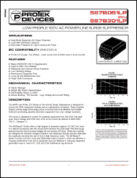 Click here to download 587B301LP Datasheet