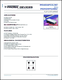 Click here to download P0404FC36C Datasheet