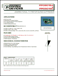 Click here to download PP0901SC Datasheet