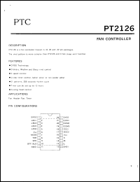 Click here to download PT2126-C4A-RSM1 Datasheet