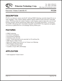 Click here to download PT2256 Datasheet