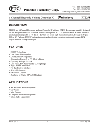 Click here to download PT2258-S Datasheet