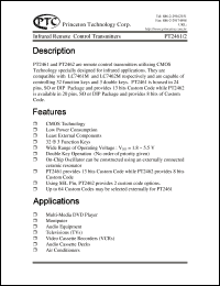 Click here to download PT2461-101 Datasheet