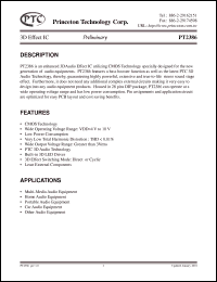 Click here to download PT2386-S Datasheet