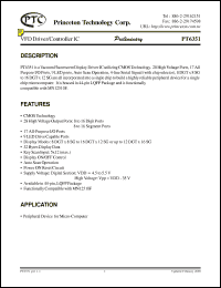 Click here to download PT6351 Datasheet