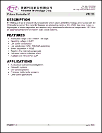 Click here to download PT2259 Datasheet