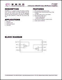 Click here to download PT2308P Datasheet