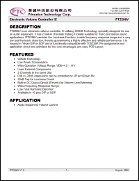 Click here to download PT2256V-SN Datasheet