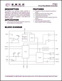 Click here to download PT5621-D Datasheet
