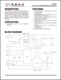 Click here to download PT5622-D-003 Datasheet