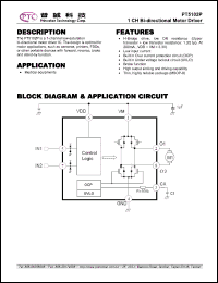 Click here to download PT5102P Datasheet