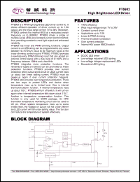 Click here to download PT6903-S Datasheet
