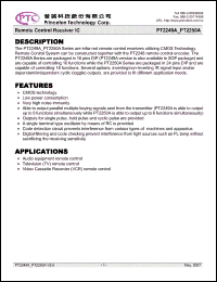 Click here to download PT2249A-SN Datasheet