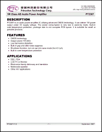 Click here to download PT2367 Datasheet