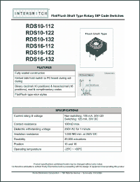 Click here to download RDS10-122 Datasheet